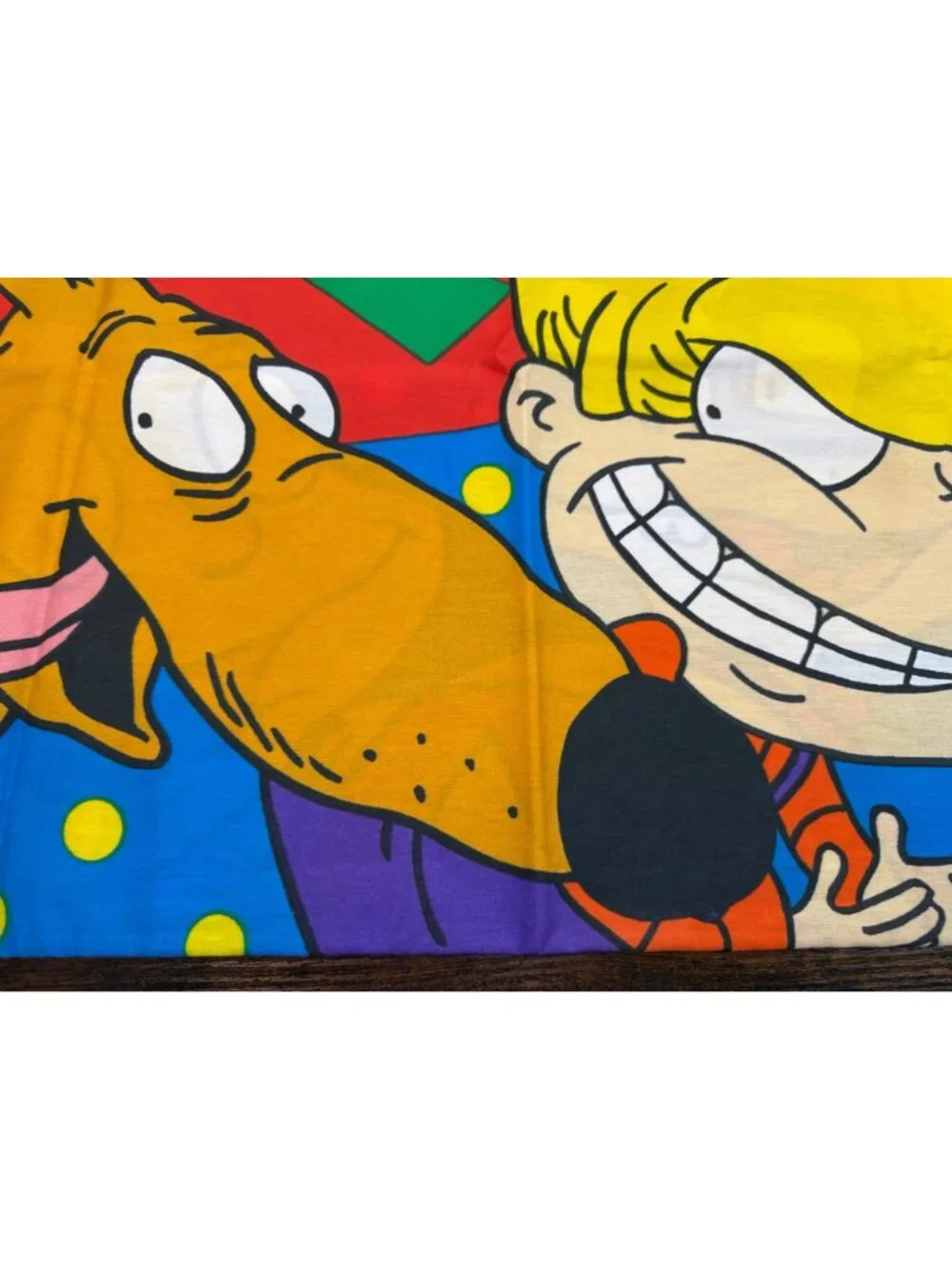 Vintage Nickelodeon Rugrats Pillowcase and valance